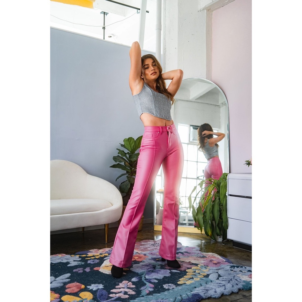 NWT Revice Denim VENUS FLARES / PINK HALO